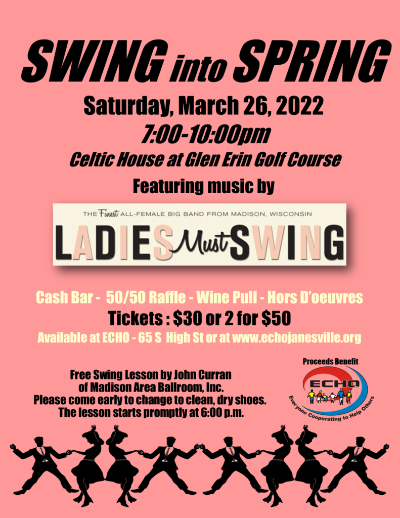 Swing Into SPring event flyer